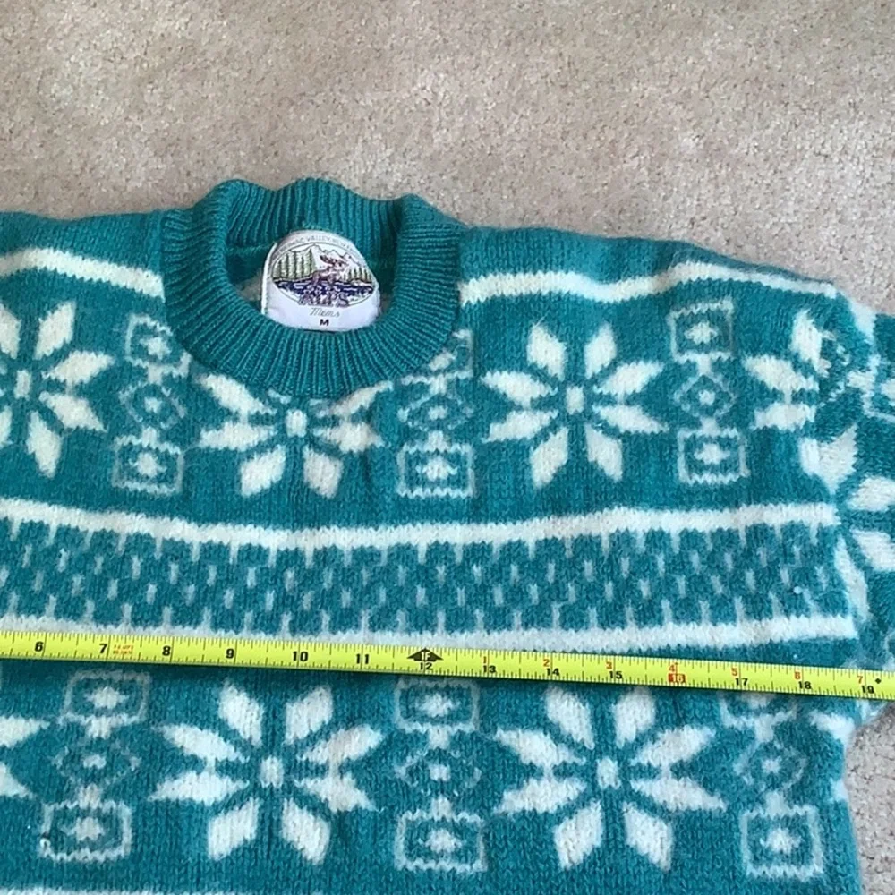 Vintage Wool Sweater. Merrimac Valley, New England Sz M